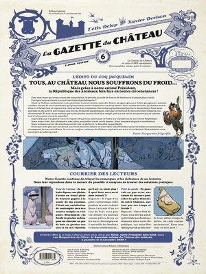 cover image of Le Château des Animaux (Tome 6) --La Gazette du chateau
